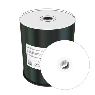 CD-R Mediarange 100cake Printable 700MB 52x MR203