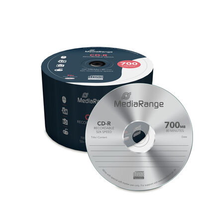 CD-R Mediarange 50cake 700MB 52x MR207