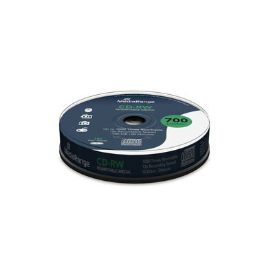 CD-RW Mediarange 10cake 700MB 12x MR235
