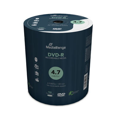 DVD-R Mediarange 4,7GB 100cake 16x MR442