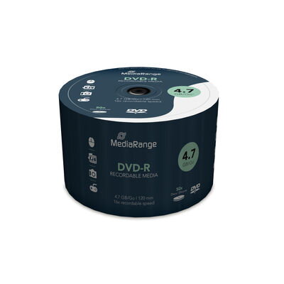  DVD-R Mediarange 4,7GB 50bulk 16x MR444