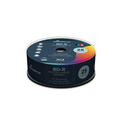 Blu-ray Mediarange 25GB 6x 25cake Printable MR515