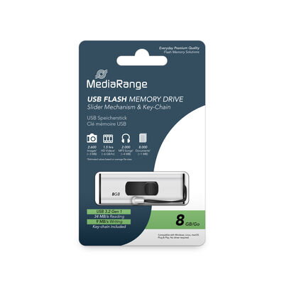 USB Flash 8GB 3.0 Mediarange MR914