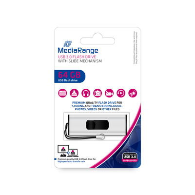 USB Flash 64GB 3.0 Mediarange MR917