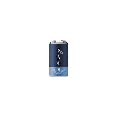 Baterie alkalická 9V LR22 Mediarange MRBAT107 Baterie alkalická 9V LR22 Mediarange MRBAT107