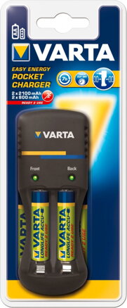Nabíječka VARTA Pocket Charger + 4xAA 2500mAh
