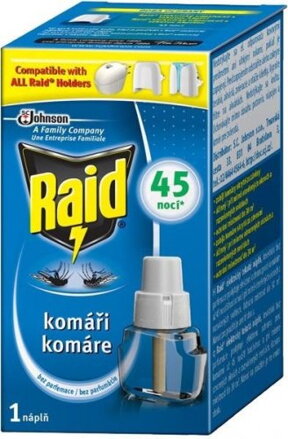 Raid  - tekutá náplň do elektrického odpuzovače 45 nocí, 27 ml