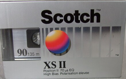 Audiokazeta Scotch 90 XS II