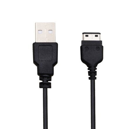 Kabel USB (2.0), USB A M- Samsung M, 1.8m, černý, pro mobilní telefony Samsung