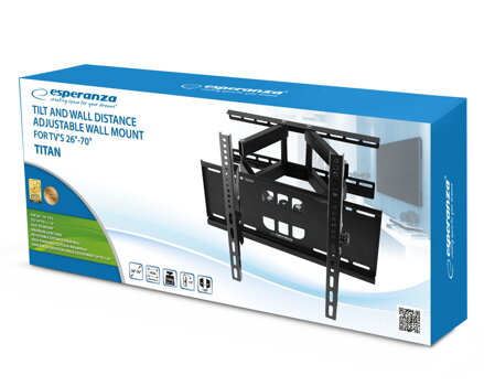 Držák TV na zeď Esperanza 26"-70" TITAN ERW012