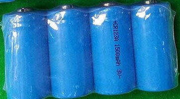 Baterie CR123 3V 1500mAh Gassner Lithium - cena za 1ks