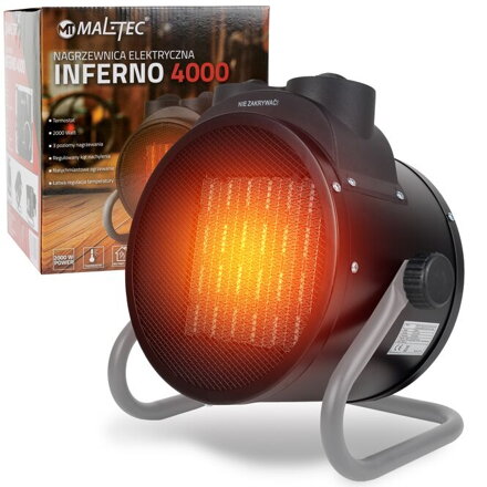 Teplovzdušný ventilátor Maltec INFERNO 4000