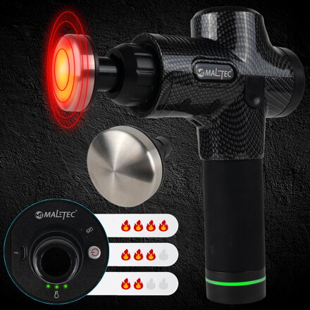 Masážní přístroj 7 v 1 PRO-GUN3800 Maltec 