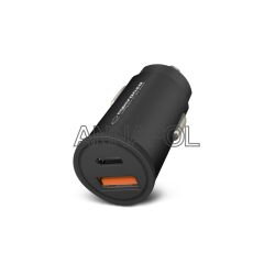 Rychlonabíječka do auta  EZC111K Esperanza 20W s porty  USB-C  a USB-A 3.0