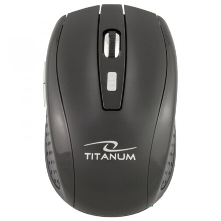 Bezdrátová optická myš Titanum SNAPPER TM105K 1600 DPI, 2.4GHz, USB, černá