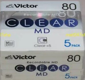 Minidisc Victor JVC 80 - 5-pack