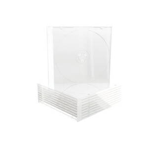 Obal 1CD slim bílý tray 5,2mm