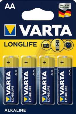 Baterie VARTA  Longlife Extra AA  LR06 BL4 - blister - cena za 4ks