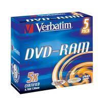 DVD-RAM Verbatim 4,7GB 5x cartridge