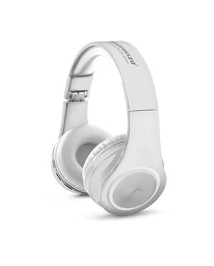 Bezdrátová sluchátka s mikrofonem EH165W Esperanza FLEXI Bluetooth 3.0, bílá