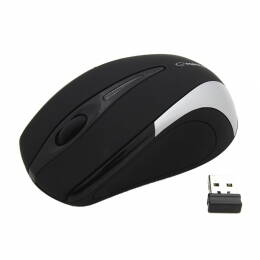 Bezdrátová optická myš Esperanza EM101S ANTARES 800 DPI, 2.4GHz, USB, stříbrná