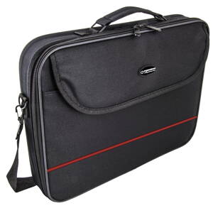 Brašna na notebook 15,6" CLASSIC černo - červená ET101R