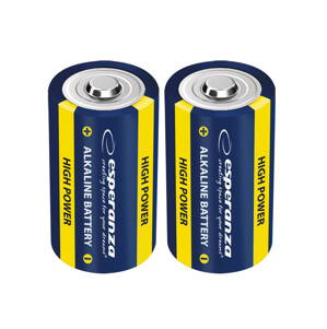 Baterie alkalická LR14 Esperanza 1,5V - EZB107 - 2-pack