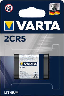 Baterie VARTA  foto Professional 2CR5