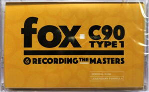 Audiokazeta FOX C90 TYPE I