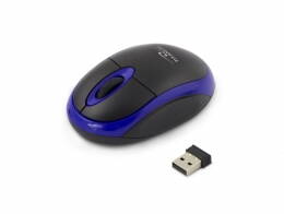 Bezdrátová optická myš Esperanza TM116B VULTURE 1000 DPI, 2.4GHz, USB, modrá