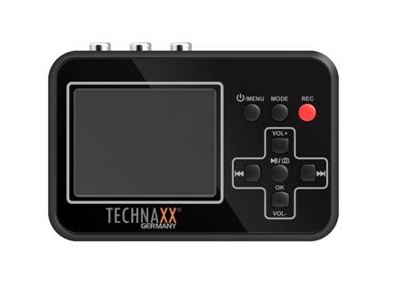 Technaxx Video Grabber - převod videa z Video8, Hi8, SVHS VHS, VCD, DVD, VCR, DV (TX-182)