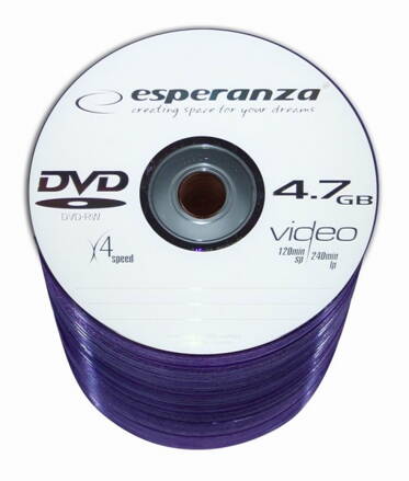 DVD-RW Esperanza 4,7GB 10cake 4x