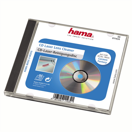 Hama čištění laserového snímače CD přehrávače, suchý proces
