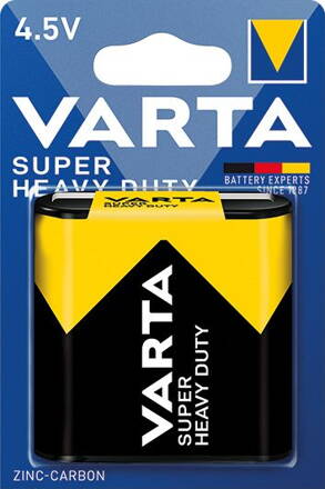Baterie VARTA 4,5V Superlife 3R12 - plochá