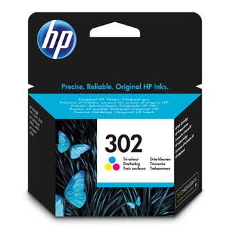 HP originální ink F6U65AE, HP 302, color,