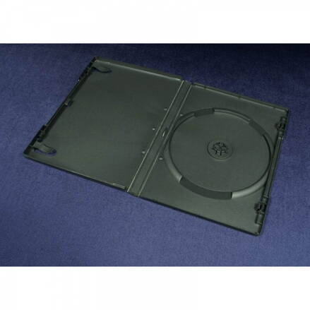 Obal 1DVD 14mm černý - A kvalita pro strojní balení BOX11-M