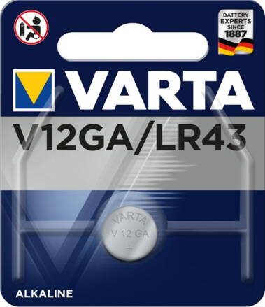 Baterie VARTA electronic V 12 GA LR43  - kalkulátorová