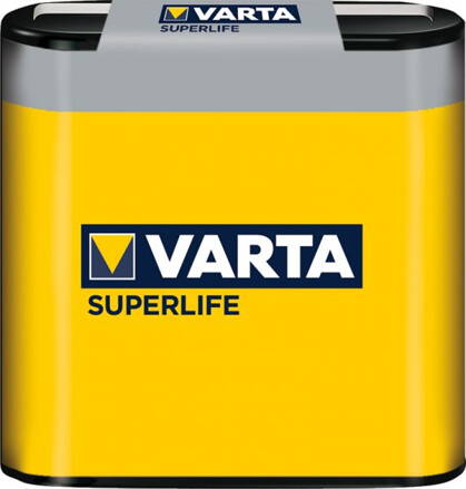 Baterie VARTA 4,5V Superlife 3R12 - plochá, folie