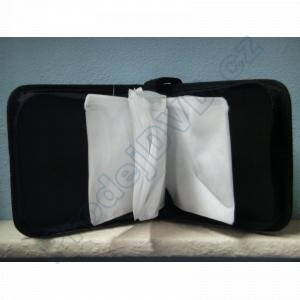 Box 40CD látkový - people - tmavý