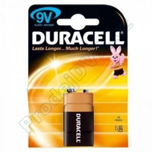 Alkalické baterie Duracell Plus Power 9V