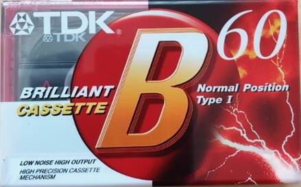 Audiokazeta TDK B60