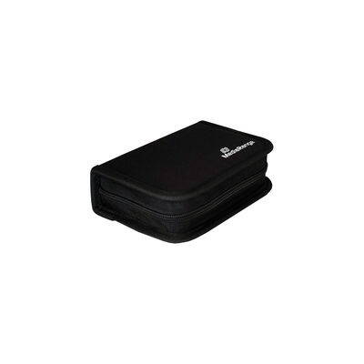 Koženkový box na 6USB flash + 3SD karty Mediarange - černý BOX98