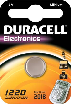 Duracell electronics 1220 - lithiové