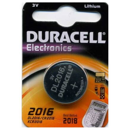 Duracell electronics 2016 - lithiové