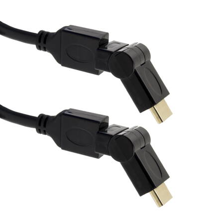HDMI kabel Esperanza 1.4B 1.5M otočný EB196