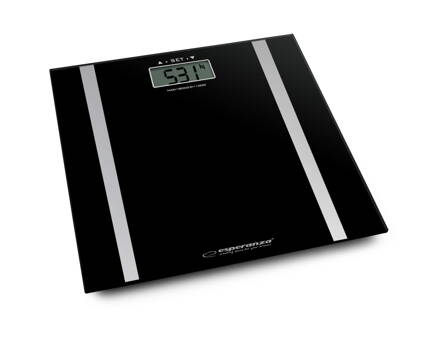 Osobní váha Esperanza FIT EBS013K - černá