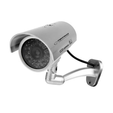Atrapa kamery ESPERANZA SPECTRE ECA102S - stříbrná