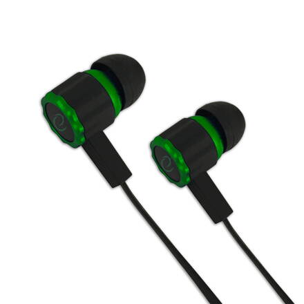 Herní sluchátka s mikrofonem Esperanza EGH201G VIPER - černo-zelená