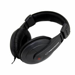 Stereo sluchátka Esperanza EH120 REGGAE černá, ovládání hlasitosti