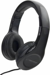 Stereo sluchátka Esperanza EH138K SOUL černá, ovládání hlasitosti, skládací